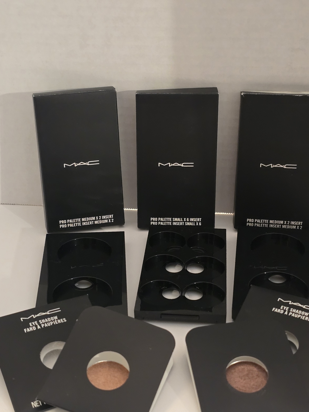 MAC Cosmetics Black Pro Palette Inserts & Single Eyeshadows